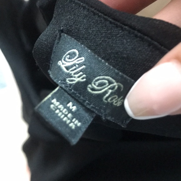 Lily Rose Women’s Black Cold Shoulder Dress! - Picture 5 of 5